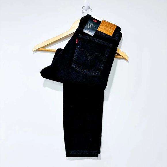 LEVI'S Wedgie black tapered women's jeans - Picture 10 of 12